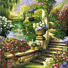 MOLEK DIY картина маслом по номерам комплект романтический пейзаж акриловая живопись на холсте домашний Декор стены искусства для гостиной