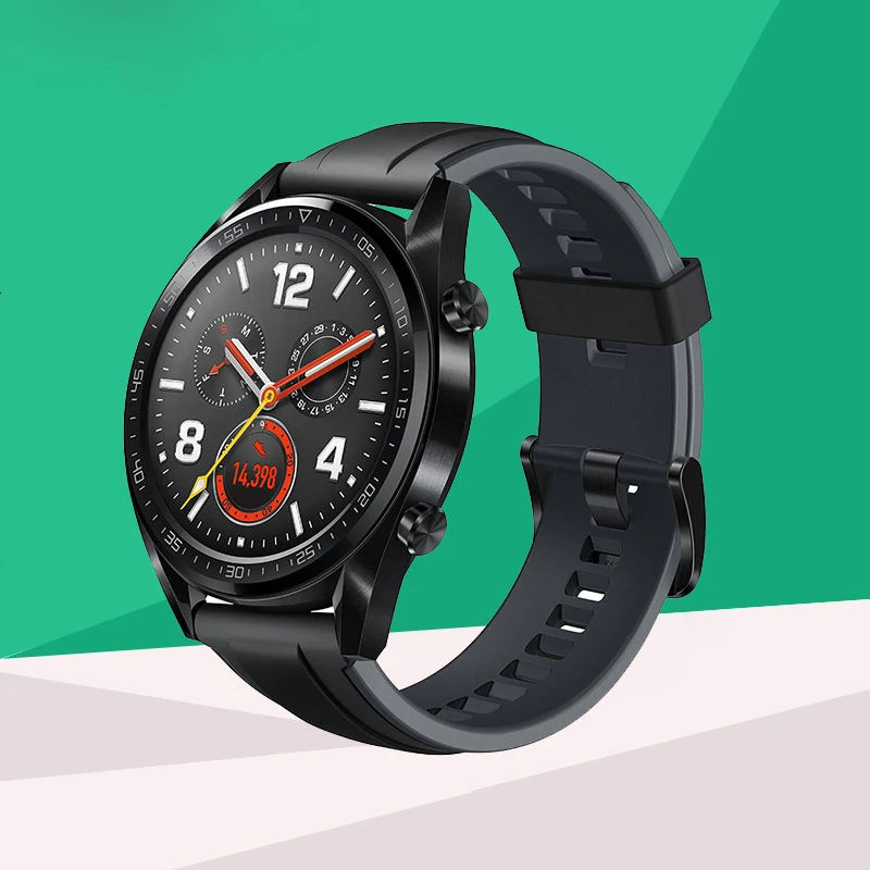 Ремешок для Samsung galaxy watch 3 46 мм gear S3 frontier amazfit Pace/gtr 47 браслет huawei gt 2 2e 22 мм|Ремешки