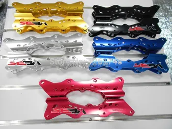 

2PCS 231/243mm SEBA 4 Wheels Skates Frame Suit For 76/80mm Wheels Professional Aluminum Alloy Shoes Frame Accessories