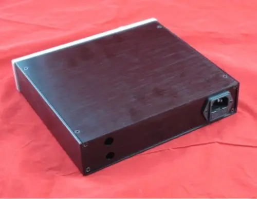 Nobsound black Aluminium Case Amplifier Enclosure Headphone Amp Chassis