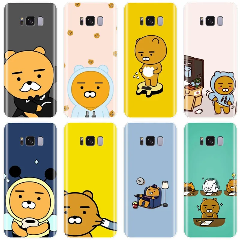 

cartoon funny cocoa case Cover Soft Silicone TPU Phone Case For Samsung Galaxy NOTE 8 9 S6EDGE S6 S7 S8 S9 S10 PLUS S10E