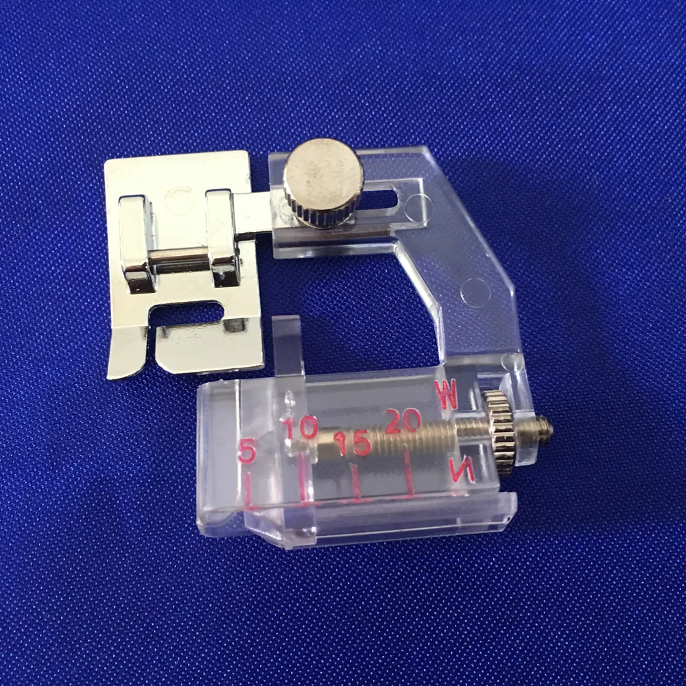ADJUSTABLE BIAS TAPE SNAP ON 6290 BINDER FOOT AJUSTABLE BINDING SNAP-ON BIAS BINDER SEWING MACHINE PART PRESSER FEET AA7011
