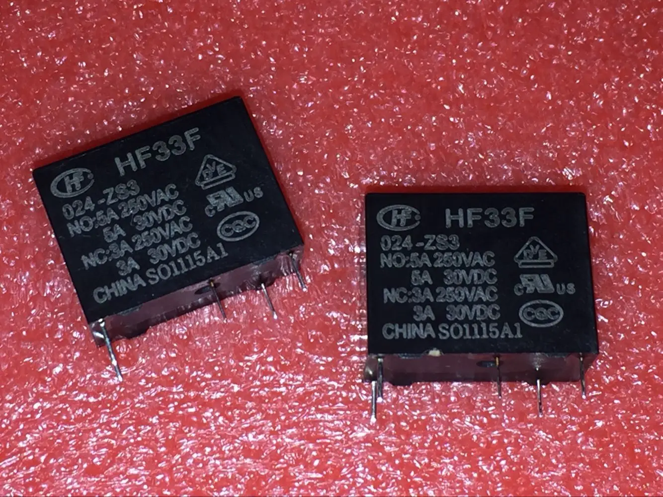 Бесплатная доставка 10 шт. 100% Φ HF33F 024 ZS3 новое оригинальное реле 3A 250VAC|relay 10pcs|relay