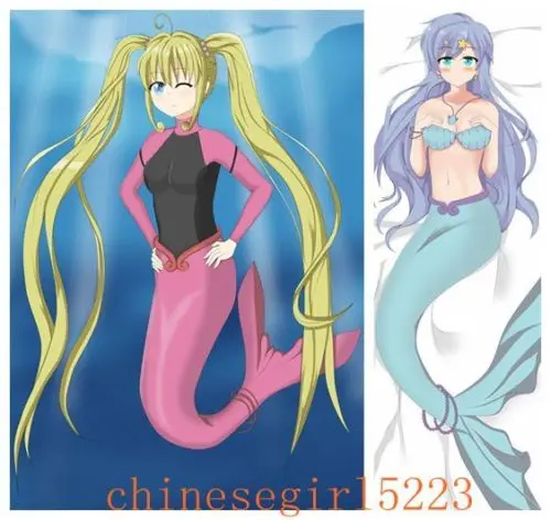 

Free Shipping New Japanese Anime hugging pillow case (Peach Skin Mermaid Melody Nanami Ruchia