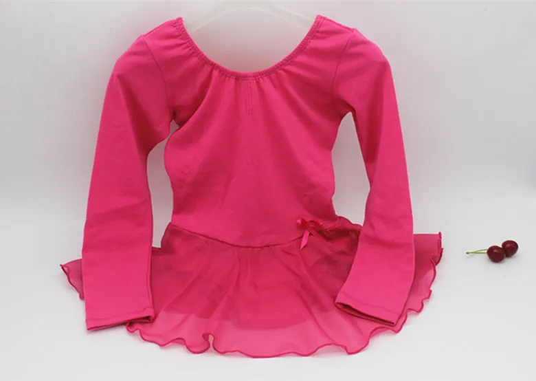 Детское балетное платье с длинным рукавом на осень/зиму|girls dance wear|girls ballet tutubalett dress
