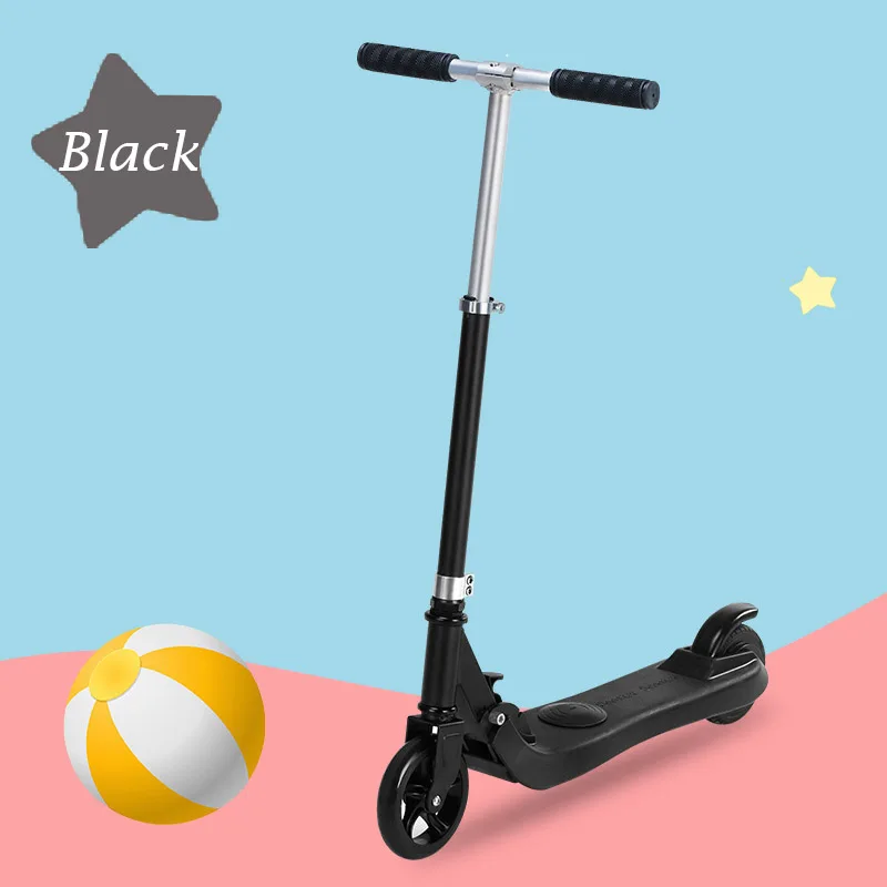 Top OUXI Children Folding Electric Scooter Two-Wheel Smart E-Scooter With Light Weight Kick Electric Skateboard For Kids Three Color 2