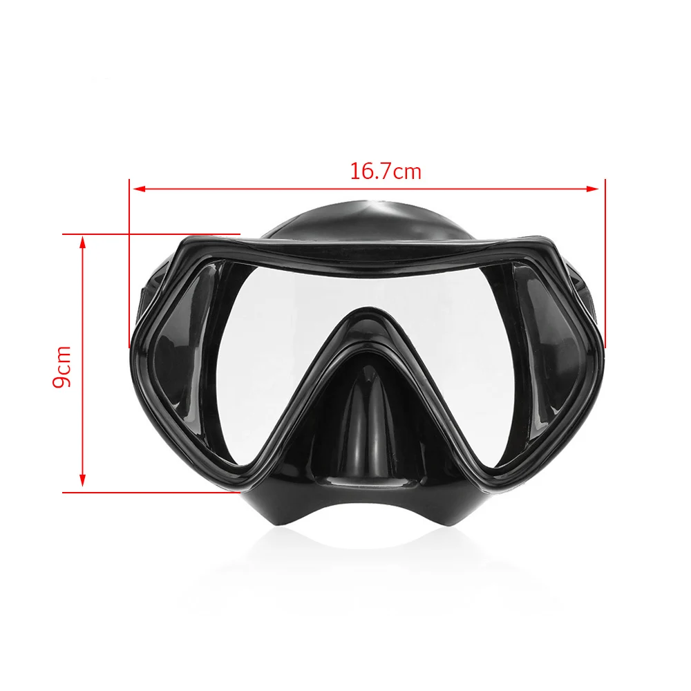 Lixada Подводная маска для подводного плавания, ныряния с дыхательной трубкой, набор для занятий плаванием, подводное плавание, полная сухая трубка, маска для подводного плавания, противотуманная маска для взрослых