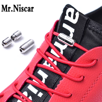 

Metal Capsule No Tie Shoelaces Buckle Lock Elastic Lazy Shoelaces Fit Kids Adult Sport Shoes Sneaker Creative Shoe Laces Round