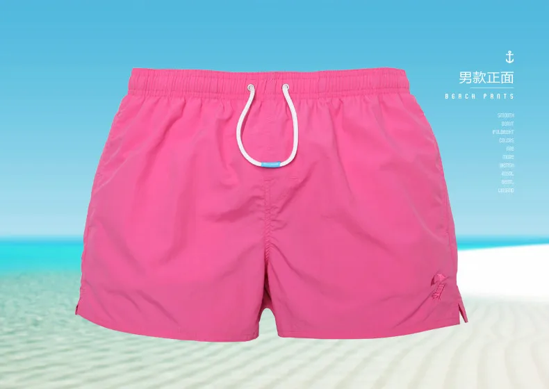 Бренд Повседневное Для мужчин Шорты пляж человек быстросохнущие пляжные шорты Для мужчин купальники Пляжные шорты Мужские Шорты для купания Для мужчин плюс Размеры BoardShort