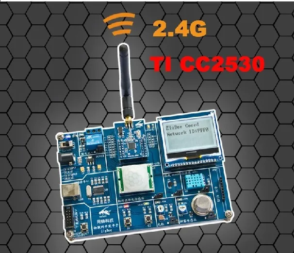 

Freeshipping CC2530 development platform + LCD + RFID