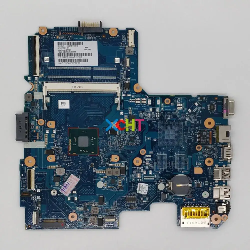Материнская плата для ноутбука HP 240 246 G4 14-AC Series 814051-001 814051-501 N3050 UMA SKITTL10-6050A2730601-MB-A01