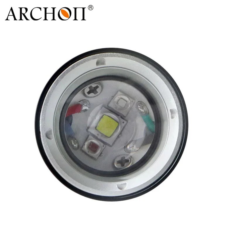 ARCHON D12U 1200lm Дайвинг освещение фонарик 18650 литий ионный аккумулятор выносливость 240