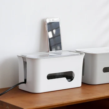 

Home wiring board safety storage box wire finishing insert protection box plastic multifunctional desktop household container