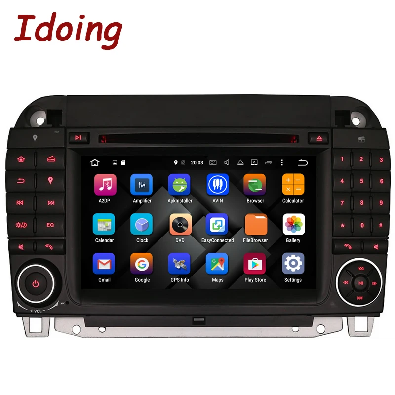 Top Idoing 2 din Android 9.0 4G+32G 8Core For MercedesBenz CL55 600 Car Radio Dvd Player Steering Wheel Video WiFi 3G TV Fast Boot 1 Top Idoing 2 din Android 9.0 4G+32G 8Core For MercedesBenz CL55 600 Car Radio Dvd Player Steering Wheel Video WiFi 3G TV Fast Boot 1
