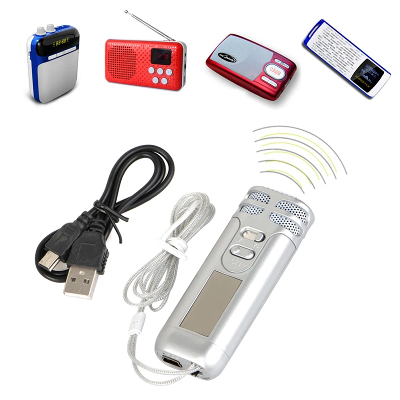 

New 2017 arrival Mini Reverb Handheld FM Wireless Microphone For Loudspeaker Megaphone Tour Guide