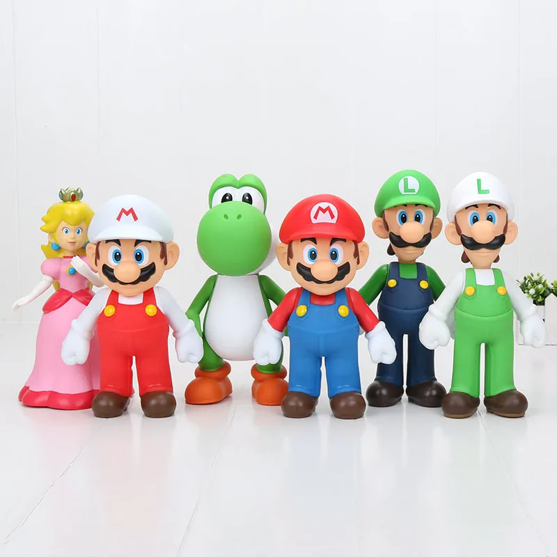 3pcs/set 21-24CM Super Mario Bros 3 kinds Yohsi Mario Luigi Peach Princess PVC Action Figure Toy 3pcs/set 21-24CM Super Mario Bros 3 kinds Yohsi Mario Luigi Peach Princess PVC Action Figure Toy