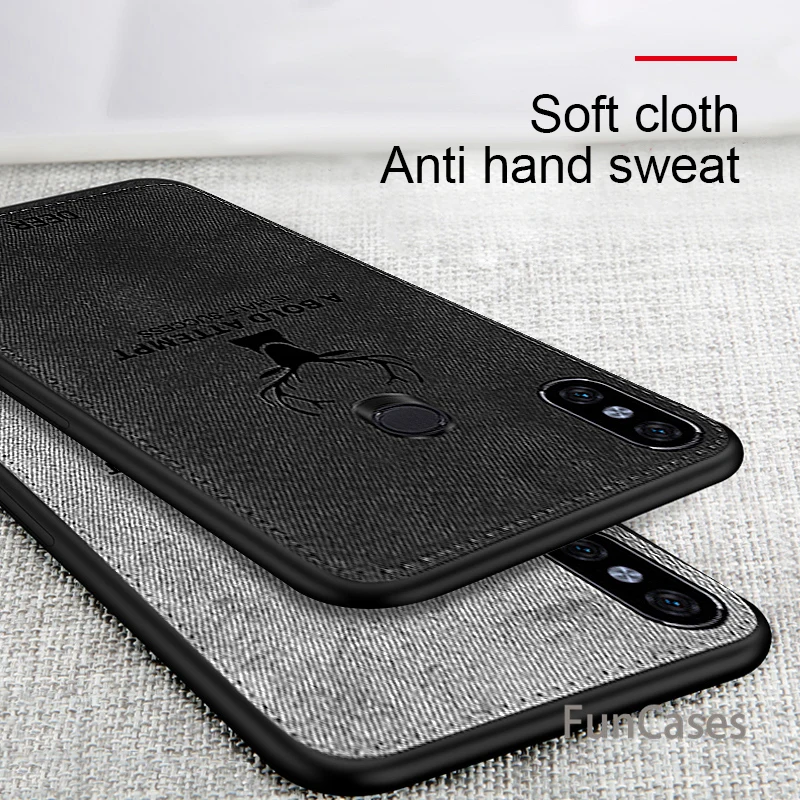 Олень ткань чехол для телефона Xiaomi Redmi Note 5 6 Pro 7 mi 8 A2 Lite макс 3 A1 6X 5X Pocophone F1 плюс 6A