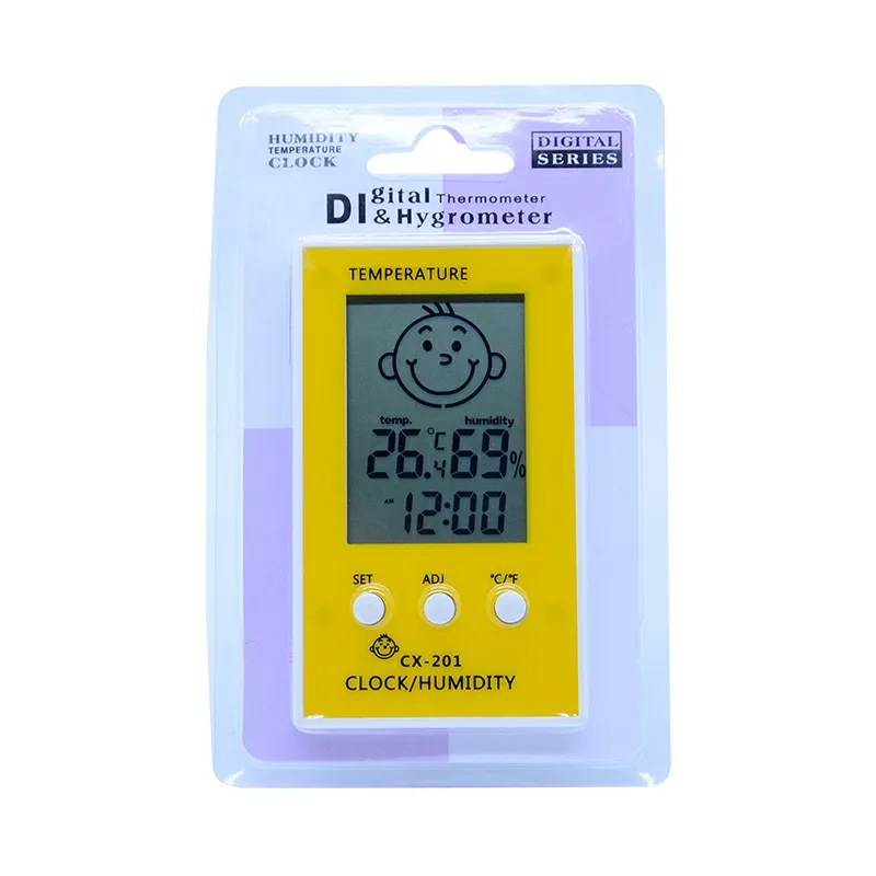 Цифровой термометр гигрометр с ЖК дисплеем|Приборы для измерения температуры| |