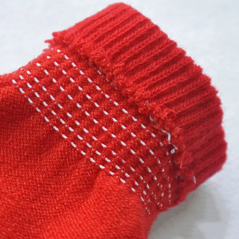 New Children's Winter Gloves Cold Warm Acrylic Fingerless Gloves