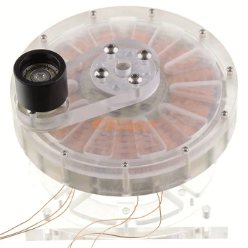 

Disc hand-cranked direct drive generator model AC and DC Lithium battery charger treasure Human generator 5V1A