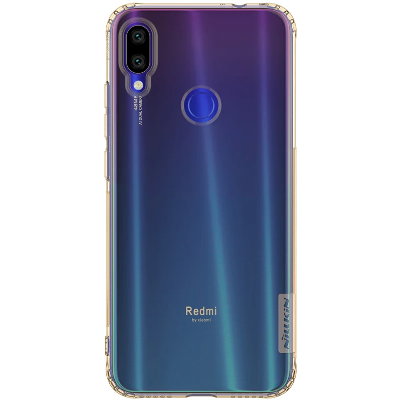 Nillkin натуральный прозрачный чехол для Xiaomi Redmi Note 7 Pro из мягкого ТПУ