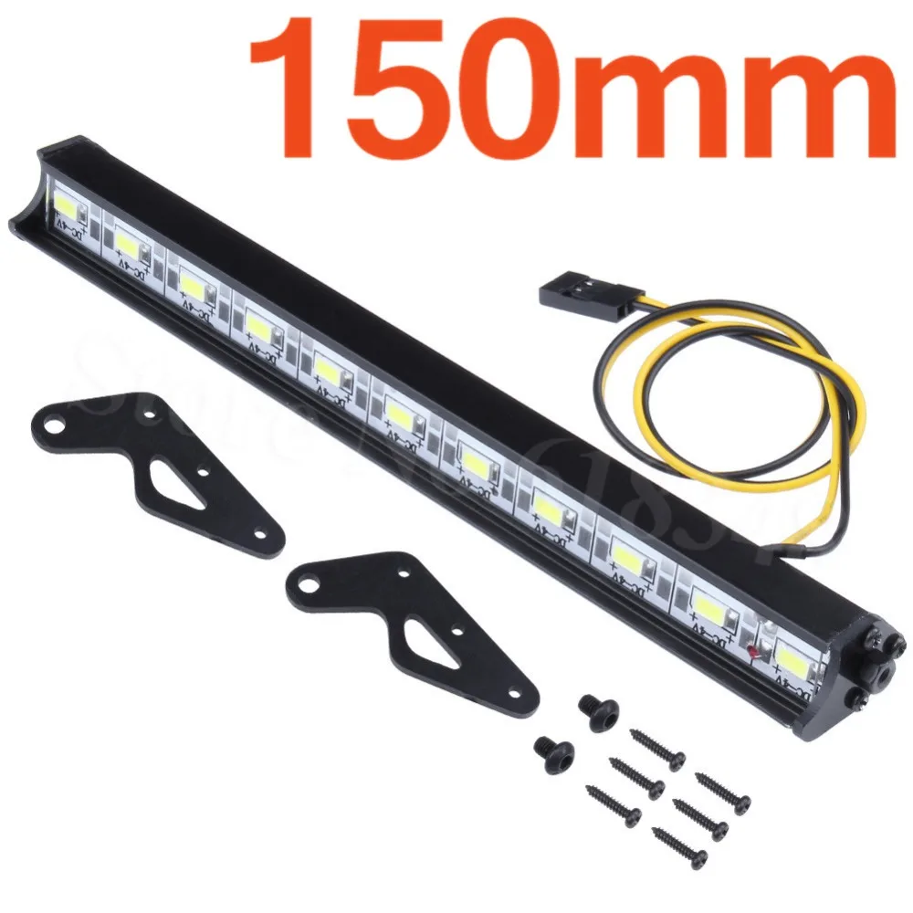 Super Bright 150mm RC Rock Crawler 11 LED Light Bar Kit For 1/10 Scale Remote Control Models