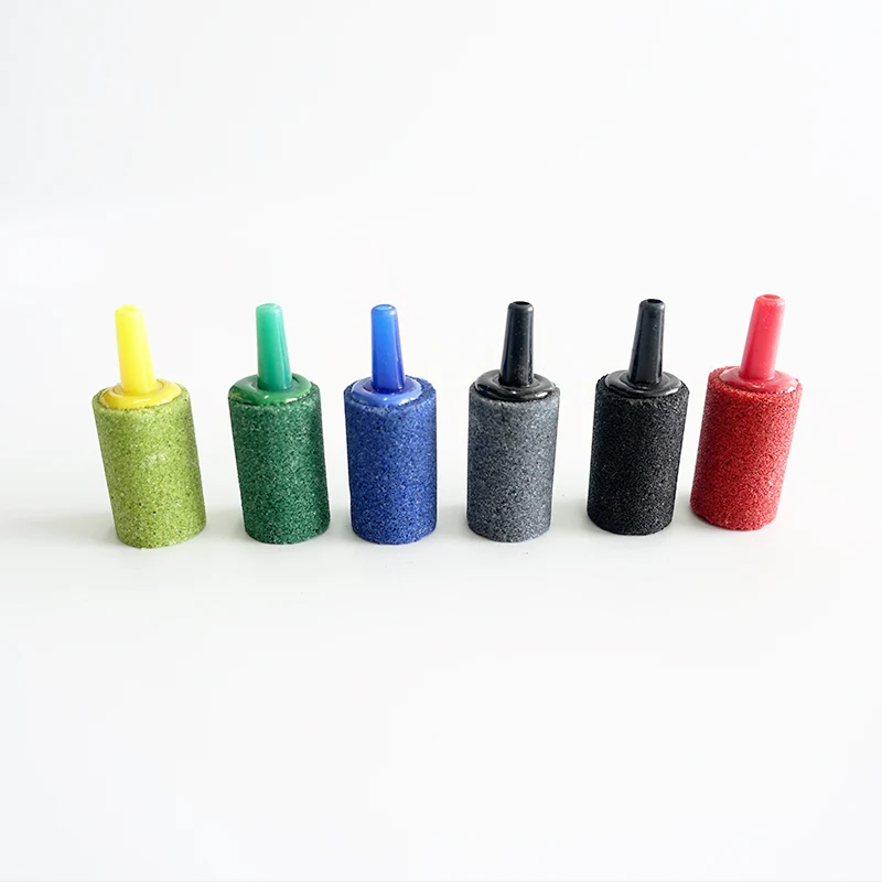 

10PCS/Set Aquarium Pond Cylinder Bubble Air Stone Fish Tank Aeration Aerator Diffuser