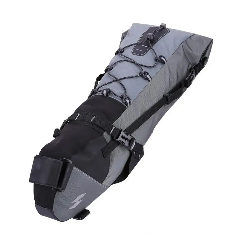 

10L Waterproof Bicycle Saddle Bag Bike Tail Seat Storage Bags Cycling Rear Pack 10L Max Cycling Equipment Bicycle Accessories
