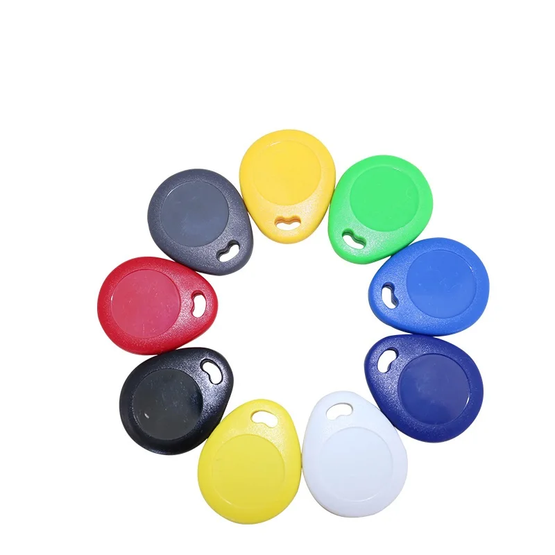 

1PCS EM4305 125KHZ Proximity Badge Writable Rewrite Copy 125khz RFID Tag Keyfob Card Sticker Key Fob Token Ring