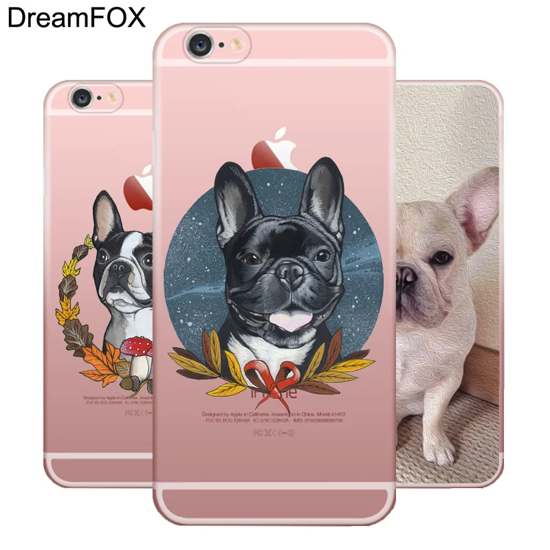 M224 French Bulldog Soft TPU Silicone Case Cover For Apple iPhone 11 Pro X XR XS Max 8 7 6 6S Plus 5 5S SE 5C 4 4S |