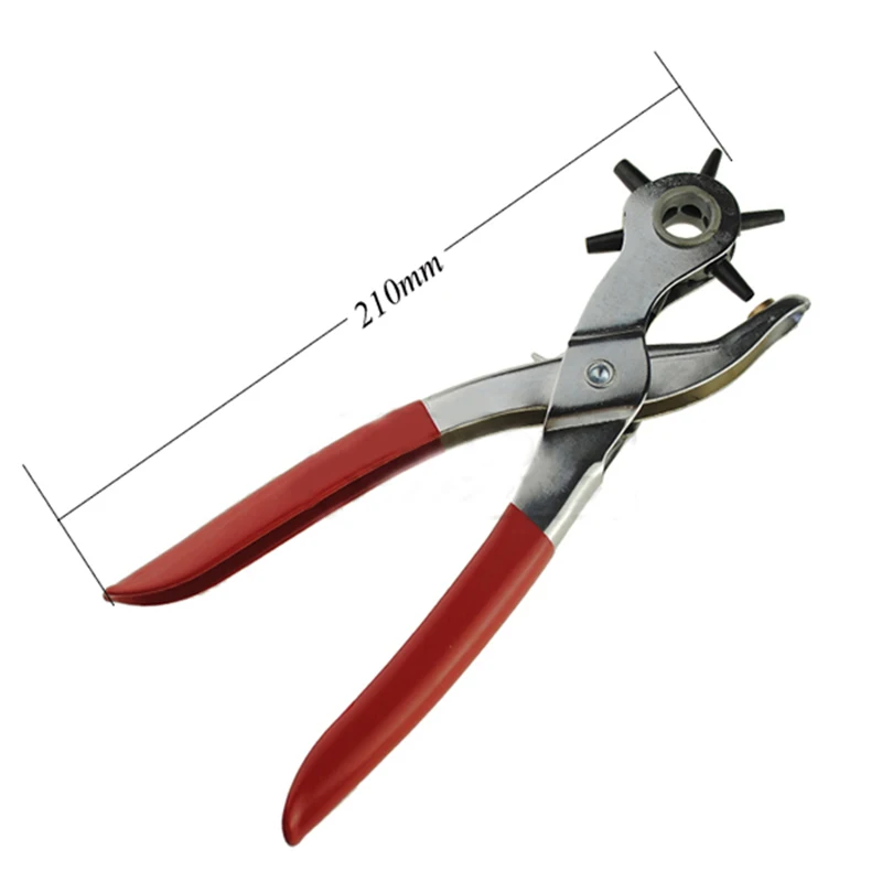 Useful Multi function Portable Puncher Heavy Duty Leather Hole Punch