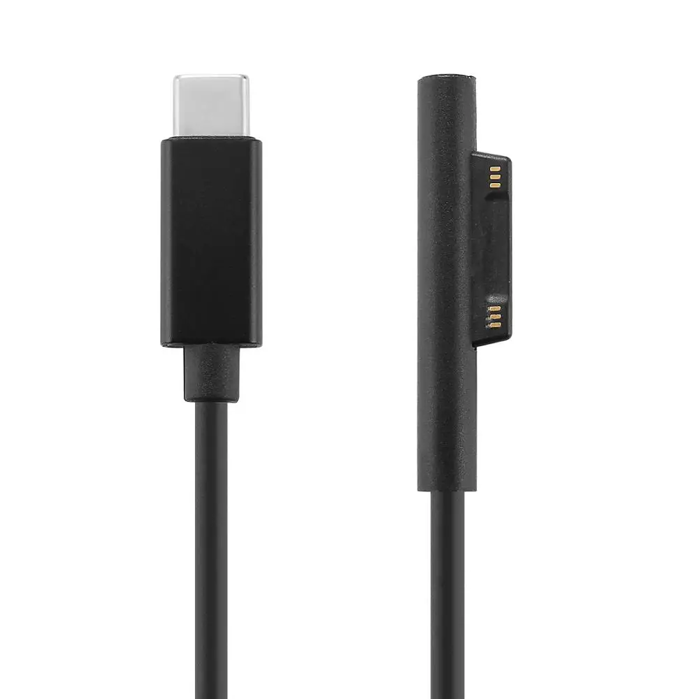 

USB C Type C Power Supply Charger Adapter Charging Cable Cord for Microsoft Surface Pro 6/5/4/3 150cm