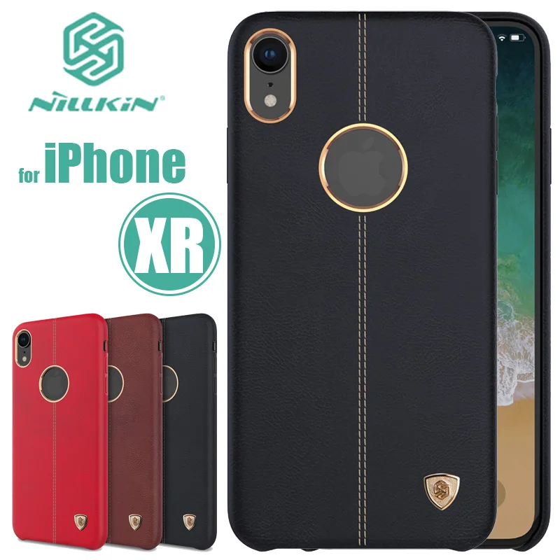 Чехол Nillkin Englon для iPhone XR кожаный чехол телефона роскошный Винтажный