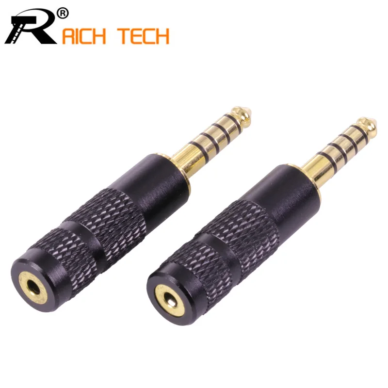 

20Pcs 4.4mm Jack 5 Poles Male Plug Full Balanced Headphone adapter to 2.5mm Female Jack Socket
