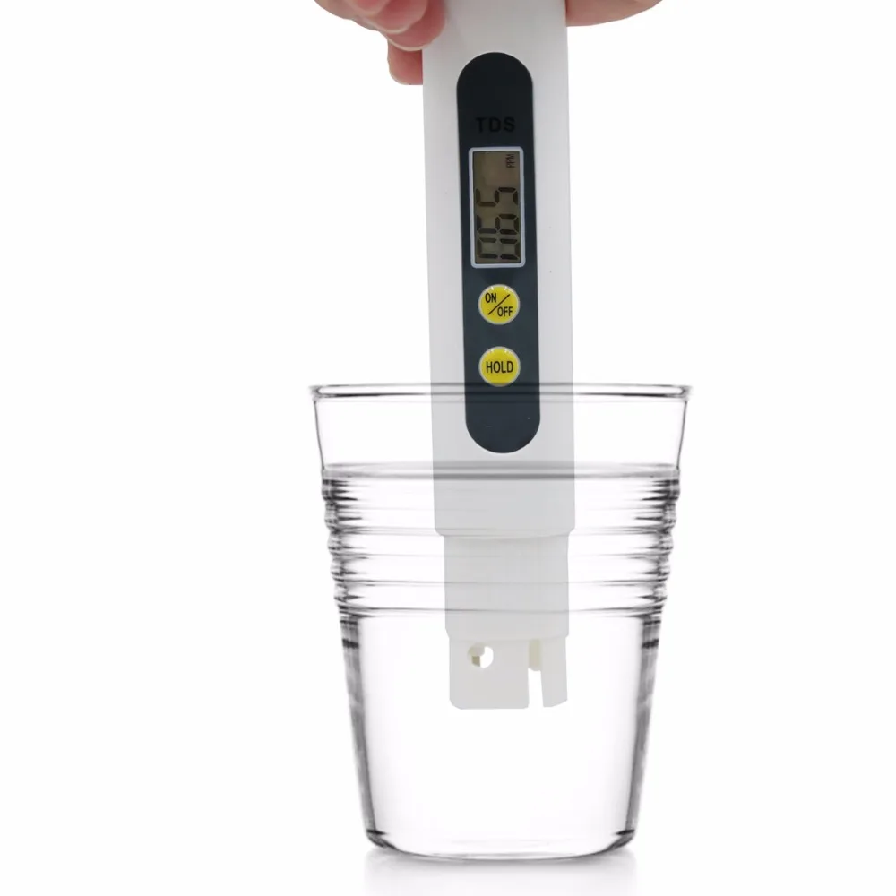 Высокое качество TDS тестер электролизатора воды и TDS метр Цифровой тестер качества питьевой воды 0~ 90ppm Скидка 40