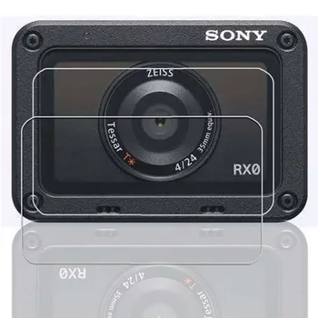 

debous For Sony Cyber-shot DSC-RX0 Protector Film RX0 Camera LCD Screen and Lens HD Scratch Protection Film 2PCS Tempered Glass