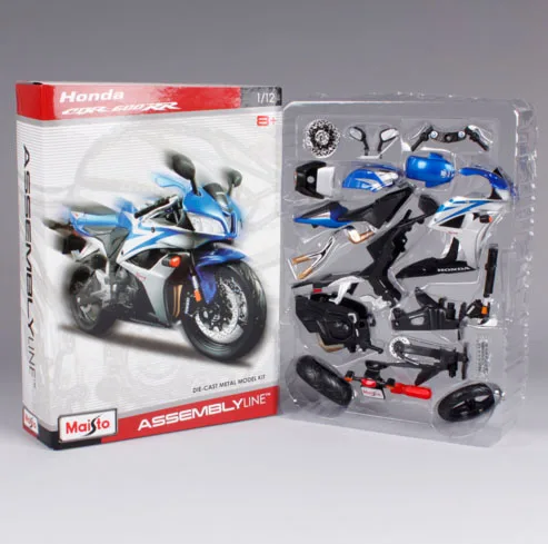 Сборная модель мотоцикла Maisto 1:12 Honda CBR 600RR сделай сам для детей игрушки подарки