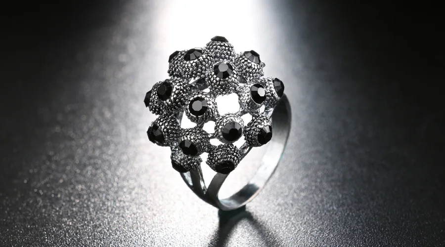 Летние модные черные кольца для женщин os Aneis de Casamento разрыв драконы серебряное кольцо с черепом женское