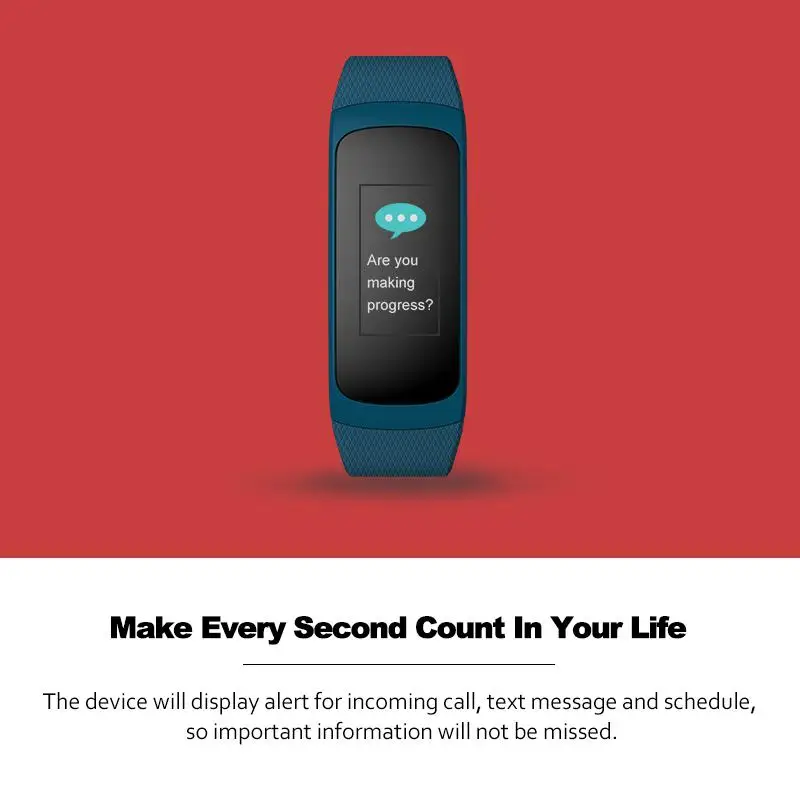 EastVita Фитнес браслет IP67 Водонепроницаемый многофункциональные умные наручные часы Фитнес трекер монитор сердечного ритма