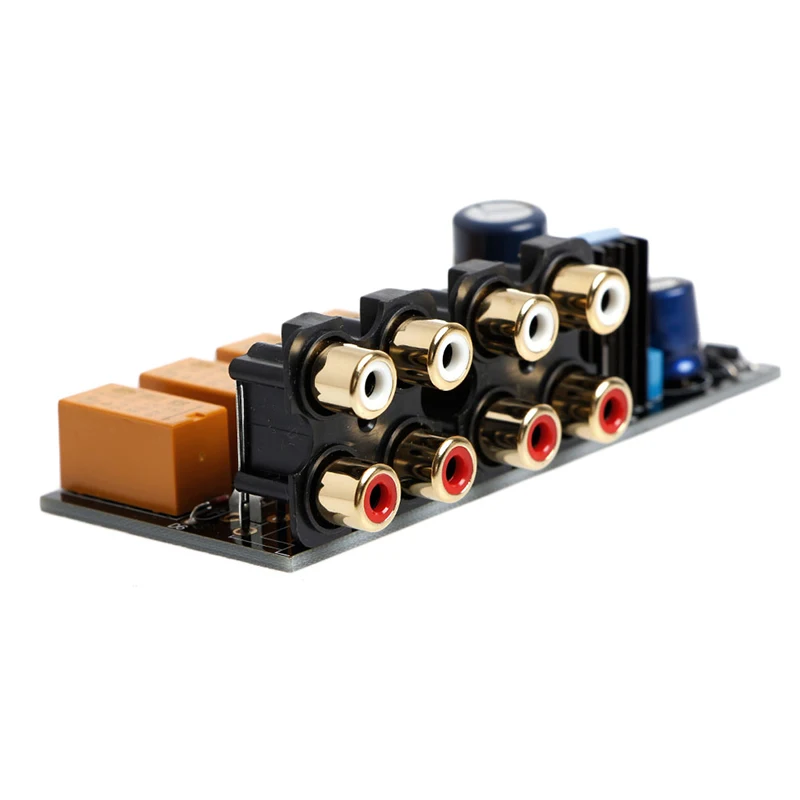 

Audio Input Signal Selector Relay Board/Signal Switching Amplifier Board + RCA