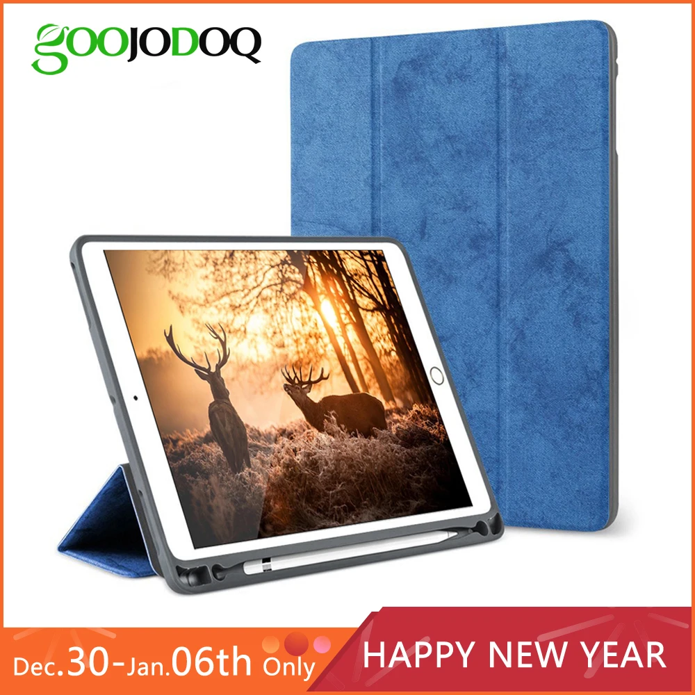 Online Para iPad Air, iPad Pro 10,5 caso con lápiz titular GOOJODOQ de cuerpo completo de protección a prueba de golpes a prueba Funda Smart Cover para el iPad Pro de 10,5 pulgadas Funda