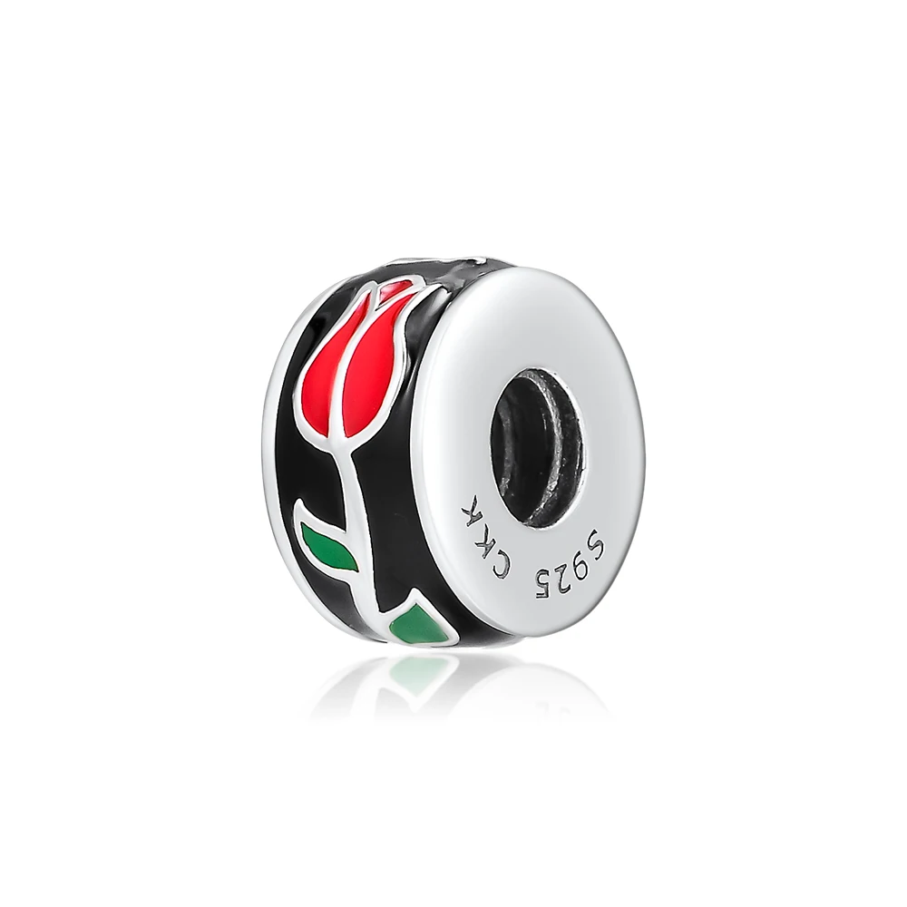 

100% реальная яркость, подходит для браслетов, любовь навсегда, роза, очаровательные бусины для изготовления ювелирных изделий, женский подарок, оптовая продажа