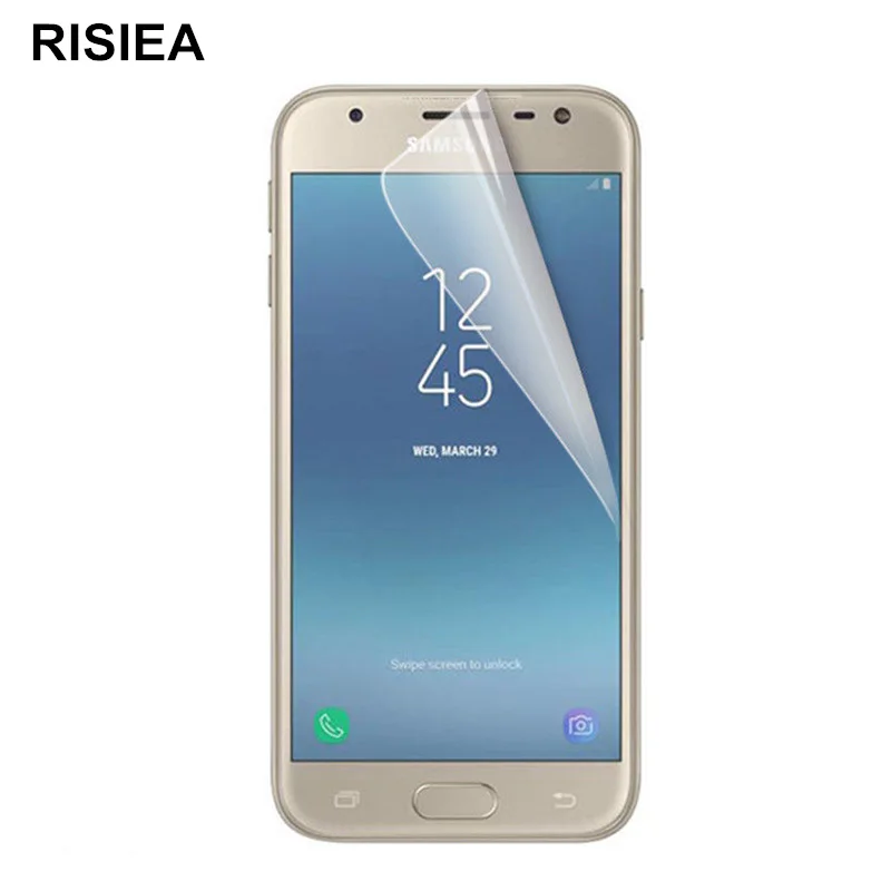 3 шт Матовая Мягкая пластиковая защитная пленка на экран для Samsung Galaxy J7 2017 J3 J5 2015 2016