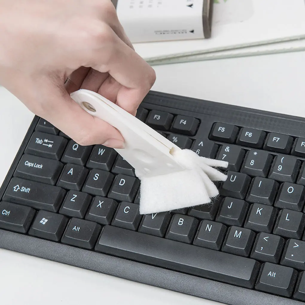 

Feiqiong Multi-function Louver Cleaning Brush Keyboard Fan Brushes Brand New Single Page Mini Soft Dust Brush 2019