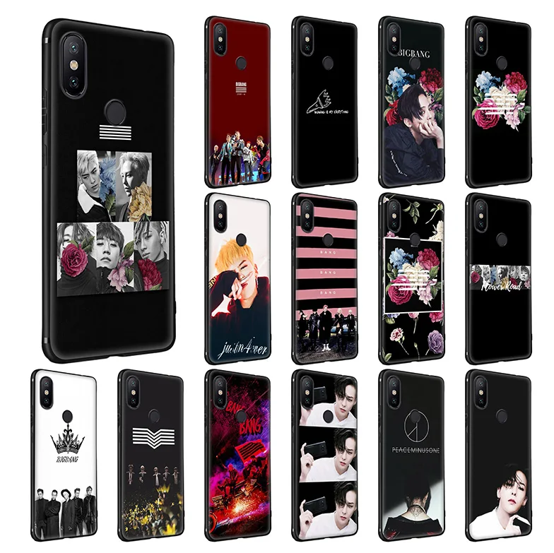 WEBBEDEPP Bigbang GD Мягкий силиконовый чехол для Xiaomi Redmi Note 7 6 6A 5 4 4X 4A S2 Plus Pro Lite Go |