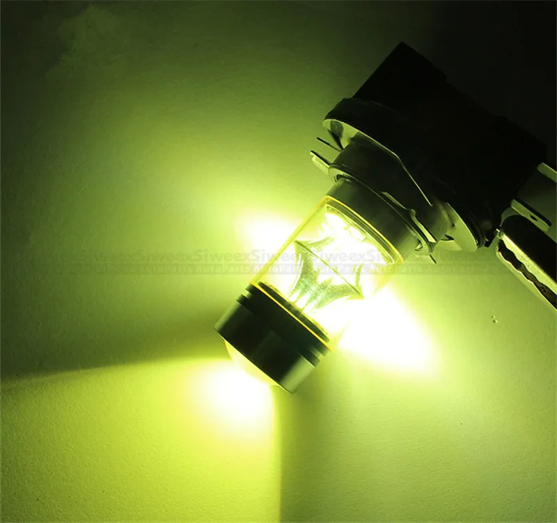 1 шт. H15 2835 20 SMD Автомобильный светодиодный желтый туман светильник фар дальнего