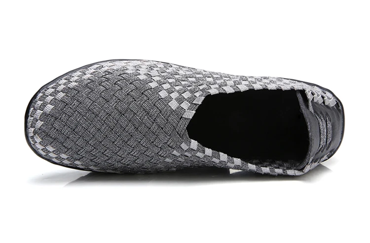 QJ 886 Elastic Fiber Woven Women Platform Shoes - 6