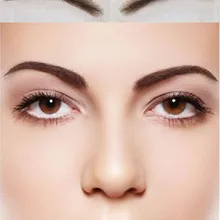 wemon в поддельные брови, Ручной работы человека волос брови, Ложные брови, Невидимым швейцарский база волос брови