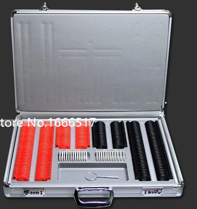 

Trial Lens Set 266 pcs Plastic Rim Optical lenses with one piece Optometry Trial frame Brand new RH