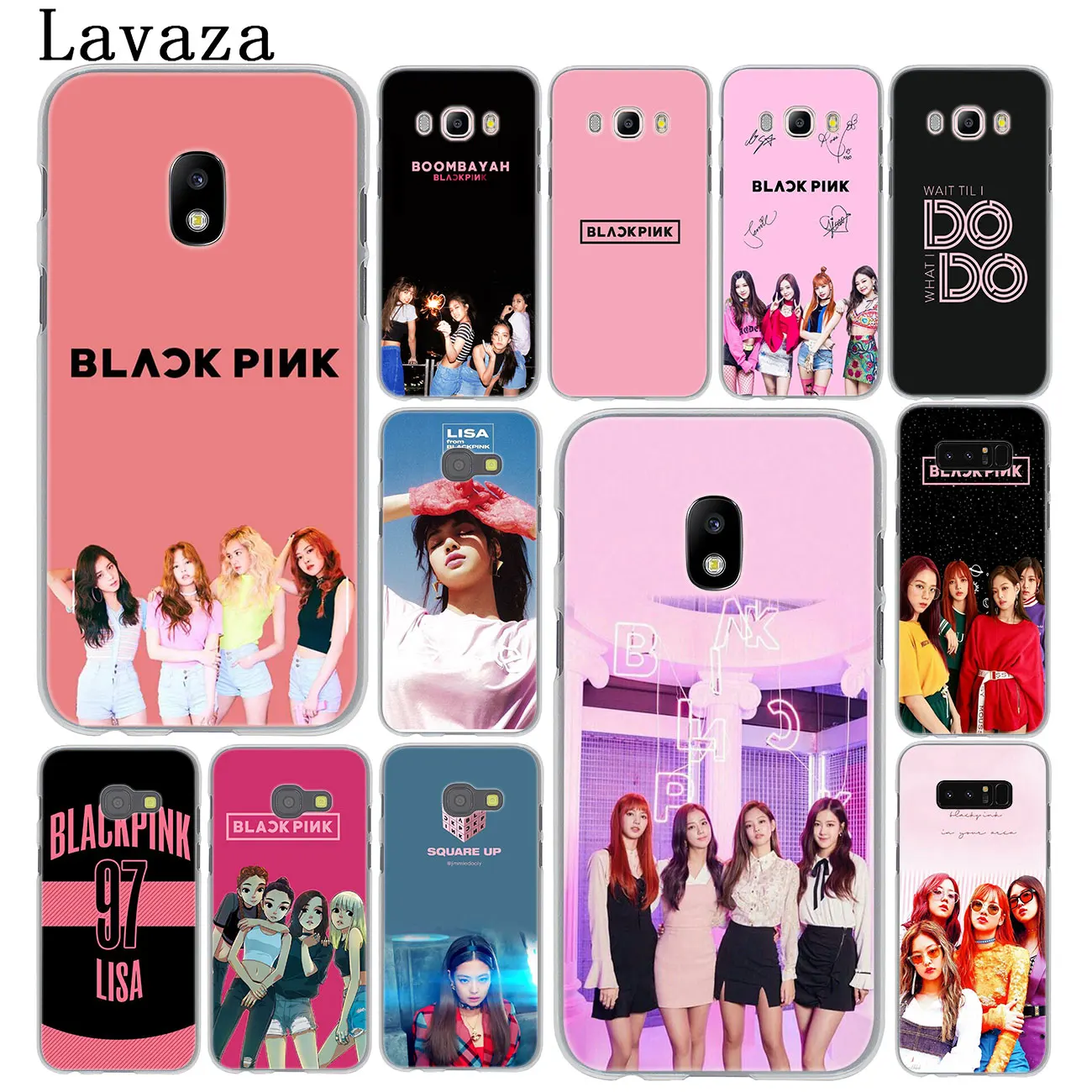 

Lavaza BLACKPINK KPOP BLACK PINK Phone Case for Samsung Galaxy J6 J5 J1 J2 J3 J7 2017 2016 2015 Prime J7 US EU Version Cover